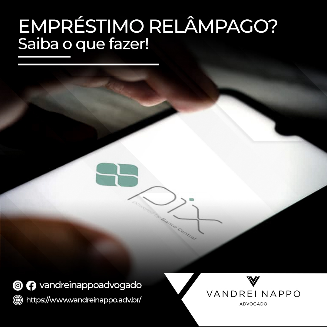 EMPRÉSTIMO RELÂMPAGO? Saiba o que fazer!