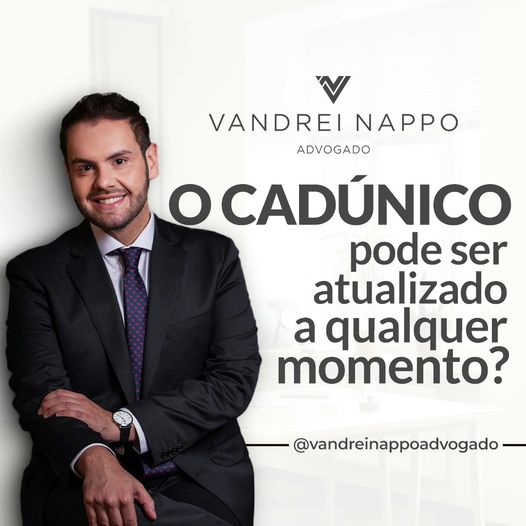 O CADÚNICO pode ser atualizado a qualquer momento? 