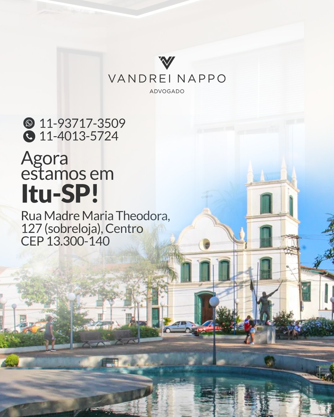 Agora estamos em ITU-SP!